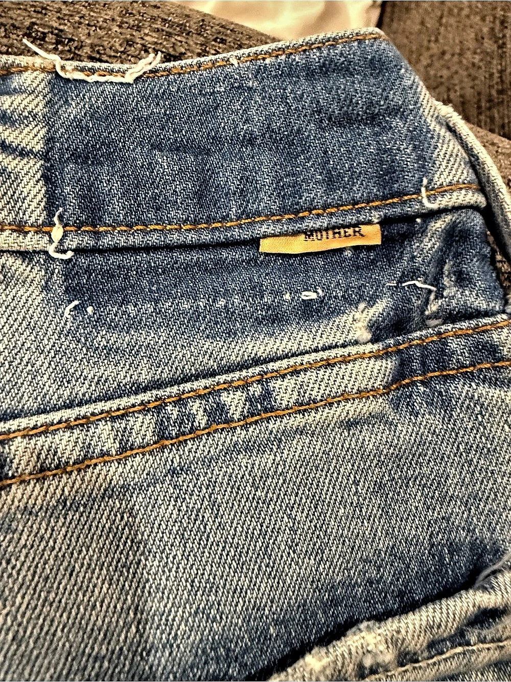 Mother Denim Jeans in Light Blue